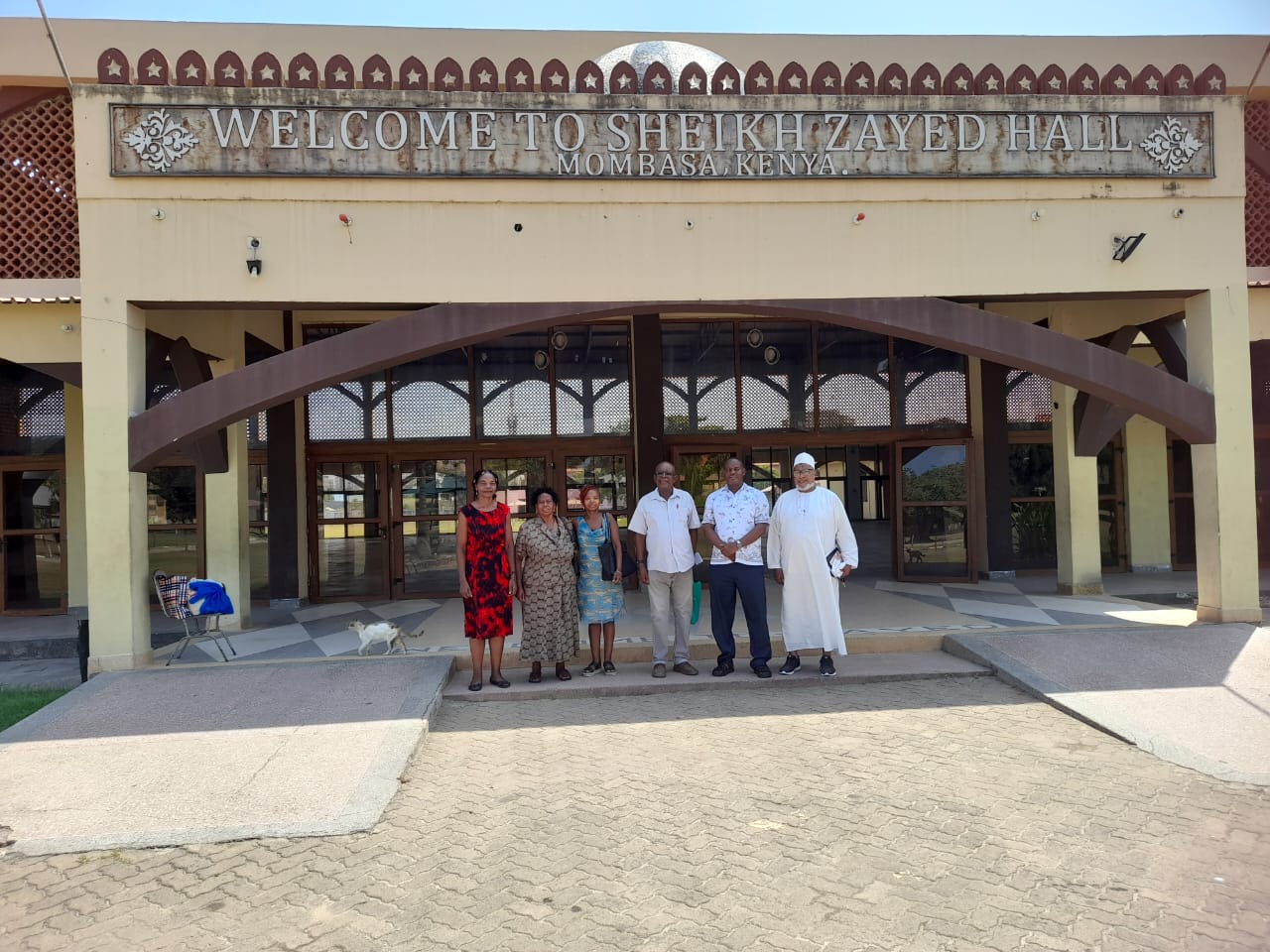 Planning meeting at Sheikh Zayed Welfare Centre, Bombolu, Mombasa.